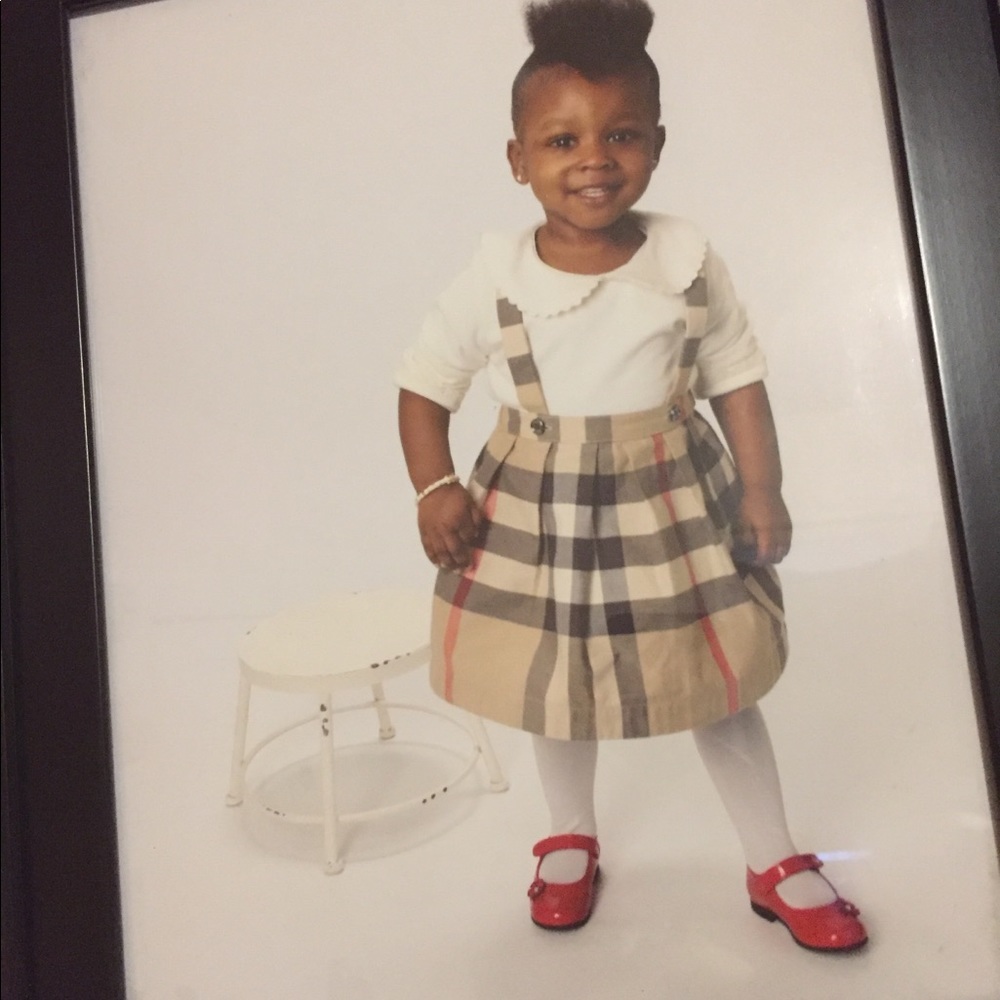 Burberry suspender dress